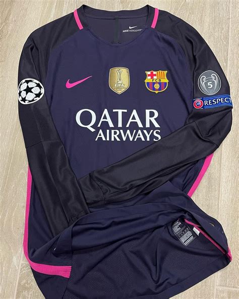 Get the new 2016/17 FC Barcelona away kit on 